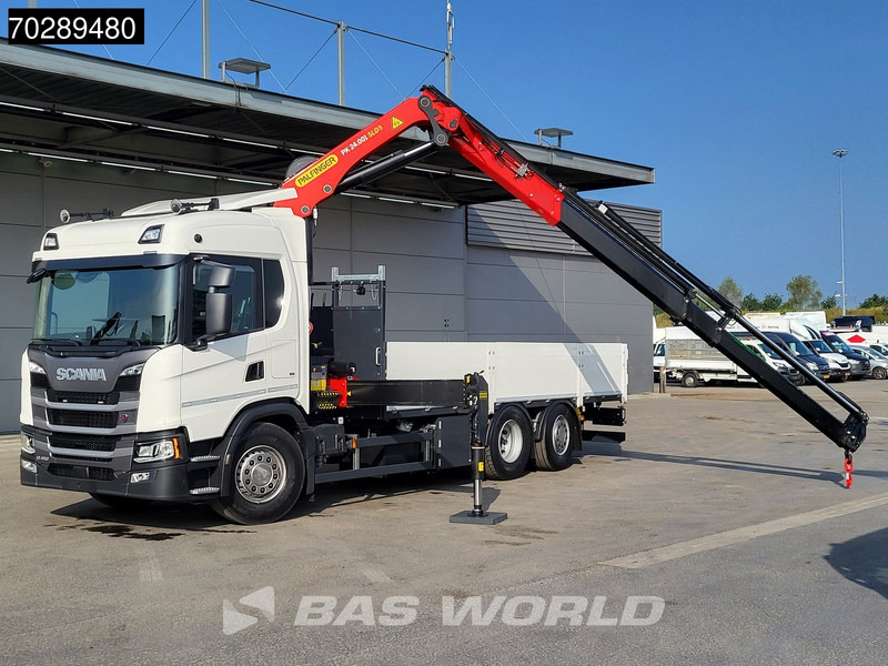 Scania G410 6X2 New! Palfinger PK24.001 SLD 5 Crane Kran Retarder Lift+Steering Axle LED ACC - Kamion s otvorenim sandukom, Kamion s kranom: slika Scania G410 6X2 New! Palfinger PK24.001 SLD 5 Crane Kran Retarder Lift+Steering Axle LED ACC - Kamion s otvorenim sandukom, Kamion s kranom Scania G410 6X2 New! Palfinger PK24.001 SLD 5 Crane Kran Retarder Lift+Steering Axle LED ACC - Kamion s otvorenim sandukom, Kamion s kranom: slika Scania G410 6X2 New! Palfinger PK24.001 SLD 5 Crane Kran Retarder Lift+Steering Axle LED ACC - Kamion s otvorenim sandukom, Kamion s kranom
