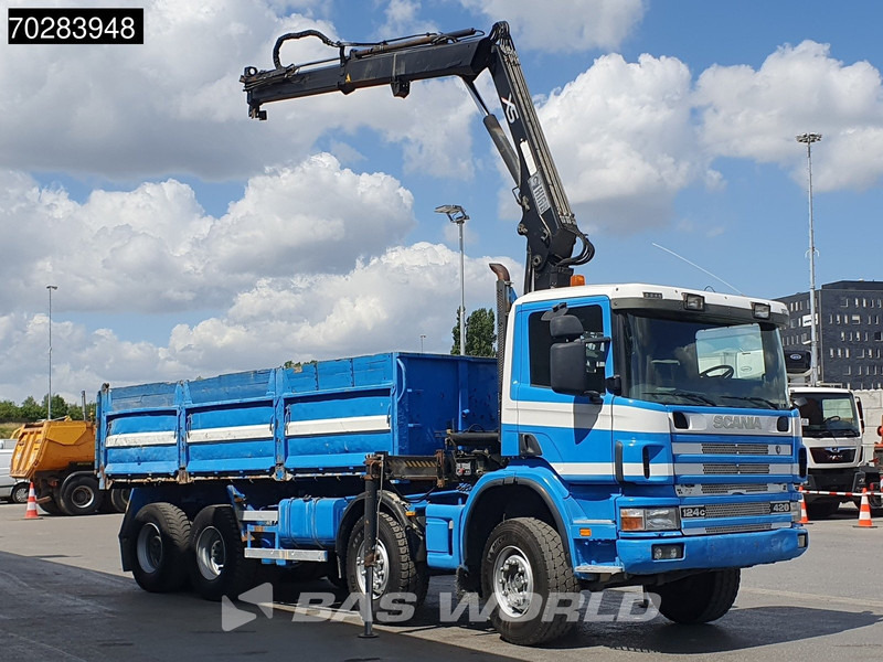 Scania G420 8X4 15m3 tipper Hiab 144 Crane Steelsuspension Manual Big-Axle Euro 3 - Kiper, Kamion s kranom: slika Scania G420 8X4 15m3 tipper Hiab 144 Crane Steelsuspension Manual Big-Axle Euro 3 - Kiper, Kamion s kranom Scania G420 8X4 15m3 tipper Hiab 144 Crane Steelsuspension Manual Big-Axle Euro 3 - Kiper, Kamion s kranom: slika Scania G420 8X4 15m3 tipper Hiab 144 Crane Steelsuspension Manual Big-Axle Euro 3 - Kiper, Kamion s kranom