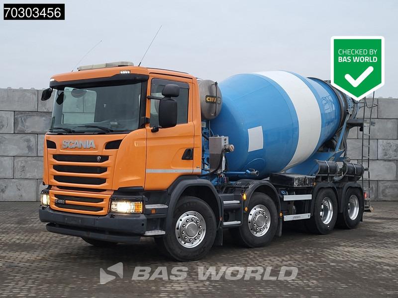 Scania G450 8X4 10m3 CIFA Mixer Steel suspension 3-Pedals Airco Euro 6 - Automješalica: slika Scania G450 8X4 10m3 CIFA Mixer Steel suspension 3-Pedals Airco Euro 6 - Automješalica Scania G450 8X4 10m3 CIFA Mixer Steel suspension 3-Pedals Airco Euro 6 - Automješalica: slika Scania G450 8X4 10m3 CIFA Mixer Steel suspension 3-Pedals Airco Euro 6 - Automješalica