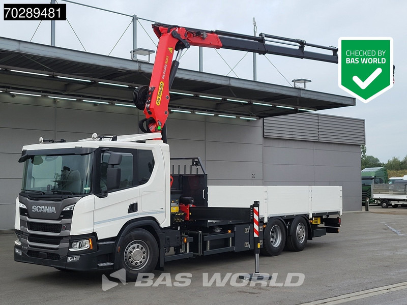 Scania P410 6X2 NEW! Palfinger PK24-001 SLD 5 Kran Crane Retarder Lift+steering axle - Kamion s otvorenim sandukom, Kamion s kranom: slika Scania P410 6X2 NEW! Palfinger PK24-001 SLD 5 Kran Crane Retarder Lift+steering axle - Kamion s otvorenim sandukom, Kamion s kranom Scania P410 6X2 NEW! Palfinger PK24-001 SLD 5 Kran Crane Retarder Lift+steering axle - Kamion s otvorenim sandukom, Kamion s kranom: slika Scania P410 6X2 NEW! Palfinger PK24-001 SLD 5 Kran Crane Retarder Lift+steering axle - Kamion s otvorenim sandukom, Kamion s kranom