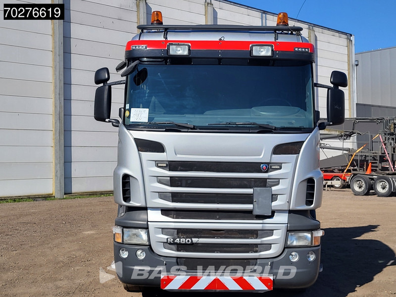 Kamion s otvorenim sandukom, Kamion s kranom Scania R480 8X2 FASSI F660AXP.25 Manual Retarder Lift+Lenkachse Euro 5: slika Kamion s otvorenim sandukom, Kamion s kranom Scania R480 8X2 FASSI F660AXP.25 Manual Retarder Lift+Lenkachse Euro 5
