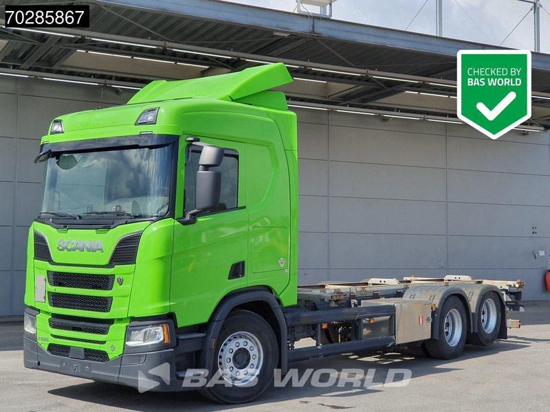 Scania R520 R 6X2 BDF Retarder Lift-axle Automatic LED ACC Euro 6 - Transporter kontejnera/ Kamion s izmjenjivim sanducima: slika Scania R520 R 6X2 BDF Retarder Lift-axle Automatic LED ACC Euro 6 - Transporter kontejnera/ Kamion s izmjenjivim sanducima Scania R520 R 6X2 BDF Retarder Lift-axle Automatic LED ACC Euro 6 - Transporter kontejnera/ Kamion s izmjenjivim sanducima: slika Scania R520 R 6X2 BDF Retarder Lift-axle Automatic LED ACC Euro 6 - Transporter kontejnera/ Kamion s izmjenjivim sanducima