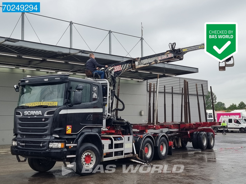 Scania R580 6X4 Holz Kran Diebolt D28 Full-Steell Extentable Trailer - Kamion šumar, Kamion s kranom: slika Scania R580 6X4 Holz Kran Diebolt D28 Full-Steell Extentable Trailer - Kamion šumar, Kamion s kranom Scania R580 6X4 Holz Kran Diebolt D28 Full-Steell Extentable Trailer - Kamion šumar, Kamion s kranom: slika Scania R580 6X4 Holz Kran Diebolt D28 Full-Steell Extentable Trailer - Kamion šumar, Kamion s kranom