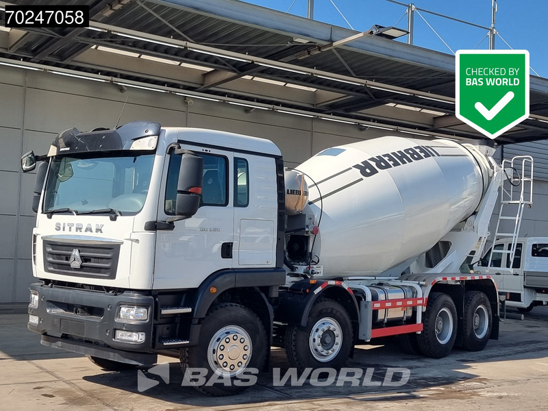 Sitrak G5 350 8X4 8m3 Liebherr Mixer Big-Axle Steelsuspension - Automješalica: slika Sitrak G5 350 8X4 8m3 Liebherr Mixer Big-Axle Steelsuspension - Automješalica Sitrak G5 350 8X4 8m3 Liebherr Mixer Big-Axle Steelsuspension - Automješalica: slika Sitrak G5 350 8X4 8m3 Liebherr Mixer Big-Axle Steelsuspension - Automješalica