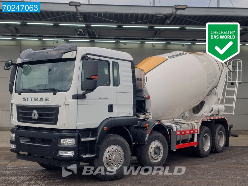 Sitrak G5.350 8X4 NEW! 8m3 Liebherr Mixer Steel suspension - Automješalica: slika Sitrak G5.350 8X4 NEW! 8m3 Liebherr Mixer Steel suspension - Automješalica Sitrak G5.350 8X4 NEW! 8m3 Liebherr Mixer Steel suspension - Automješalica: slika Sitrak G5.350 8X4 NEW! 8m3 Liebherr Mixer Steel suspension - Automješalica