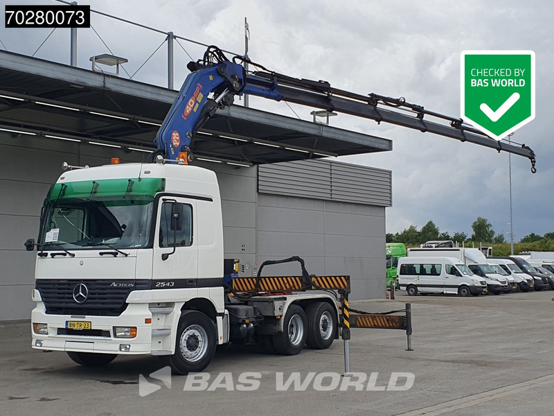 Mercedes-Benz Actros 2543 Actros 6X2 NL-Truck Liftachse 3-Pedals Kran 9x Extensions PM 40 SP 2010 + Winch Euro 3 - Tegljač: slika Mercedes-Benz Actros 2543 Actros 6X2 NL-Truck Liftachse 3-Pedals Kran 9x Extensions PM 40 SP 2010 + Winch Euro 3 - Tegljač Mercedes-Benz Actros 2543 Actros 6X2 NL-Truck Liftachse 3-Pedals Kran 9x Extensions PM 40 SP 2010 + Winch Euro 3 - Tegljač: slika Mercedes-Benz Actros 2543 Actros 6X2 NL-Truck Liftachse 3-Pedals Kran 9x Extensions PM 40 SP 2010 + Winch Euro 3 - Tegljač