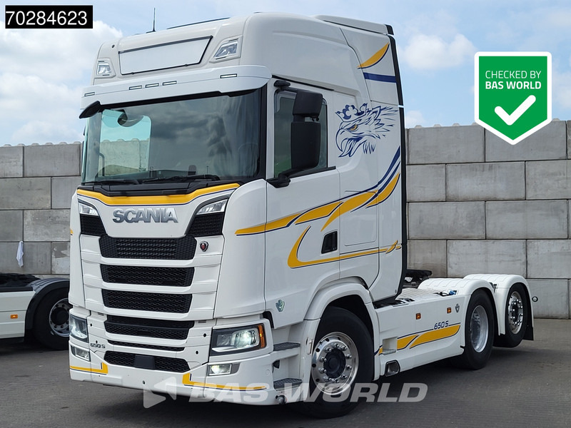Scania S650 S 6X2 Retarder Liftachse Full-Air Leather Alcoa's - Tegljač: slika Scania S650 S 6X2 Retarder Liftachse Full-Air Leather Alcoa's - Tegljač Scania S650 S 6X2 Retarder Liftachse Full-Air Leather Alcoa's - Tegljač: slika Scania S650 S 6X2 Retarder Liftachse Full-Air Leather Alcoa's - Tegljač