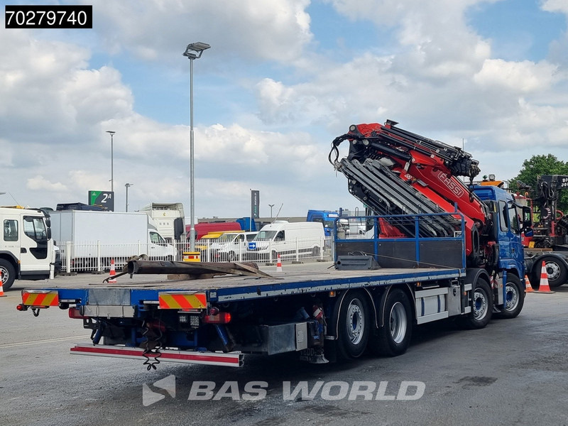 Kamion s otvorenim sandukom, Kamion s kranom Volvo FM 450 8X2 FASSI 100 Ton/Meter Crane Kran 7 + 6 Jib Lift+steering Axle Euro 5: slika Kamion s otvorenim sandukom, Kamion s kranom Volvo FM 450 8X2 FASSI 100 Ton/Meter Crane Kran 7 + 6 Jib Lift+steering Axle Euro 5