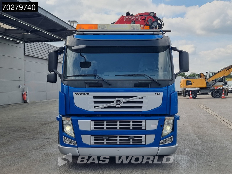 Kamion s otvorenim sandukom, Kamion s kranom Volvo FM 450 8X2 FASSI 100 Ton/Meter Crane Kran 7 + 6 Jib Lift+steering Axle Euro 5: slika Kamion s otvorenim sandukom, Kamion s kranom Volvo FM 450 8X2 FASSI 100 Ton/Meter Crane Kran 7 + 6 Jib Lift+steering Axle Euro 5