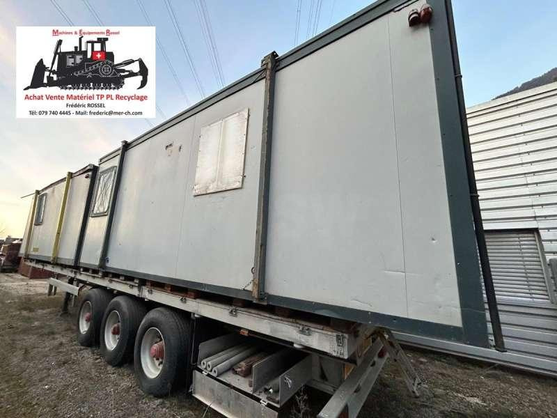 15 M2 - Lot de 2 avec remorque (départ Suisse) - Građevinski kontejner: slika 15 M2 - Lot de 2 avec remorque (départ Suisse) - Građevinski kontejner 15 M2 - Lot de 2 avec remorque (départ Suisse) - Građevinski kontejner: slika 15 M2 - Lot de 2 avec remorque (départ Suisse) - Građevinski kontejner
