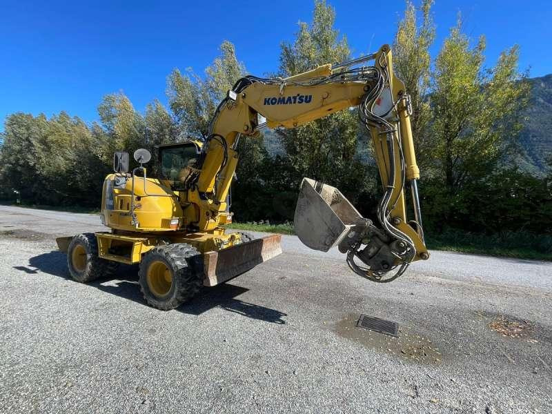 Komatsu PW118MR-8 - Bager na kotačima: slika Komatsu PW118MR-8 - Bager na kotačima Komatsu PW118MR-8 - Bager na kotačima: slika Komatsu PW118MR-8 - Bager na kotačima