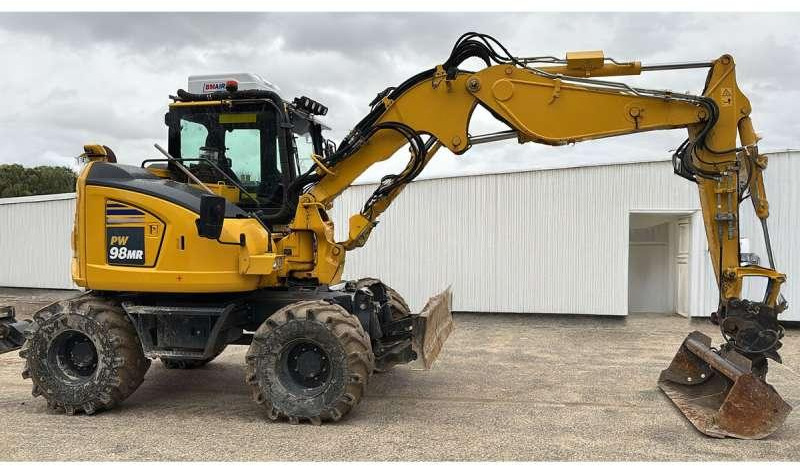 Komatsu PW98MR-11E0 - Bager na kotačima: slika Komatsu PW98MR-11E0 - Bager na kotačima Komatsu PW98MR-11E0 - Bager na kotačima: slika Komatsu PW98MR-11E0 - Bager na kotačima