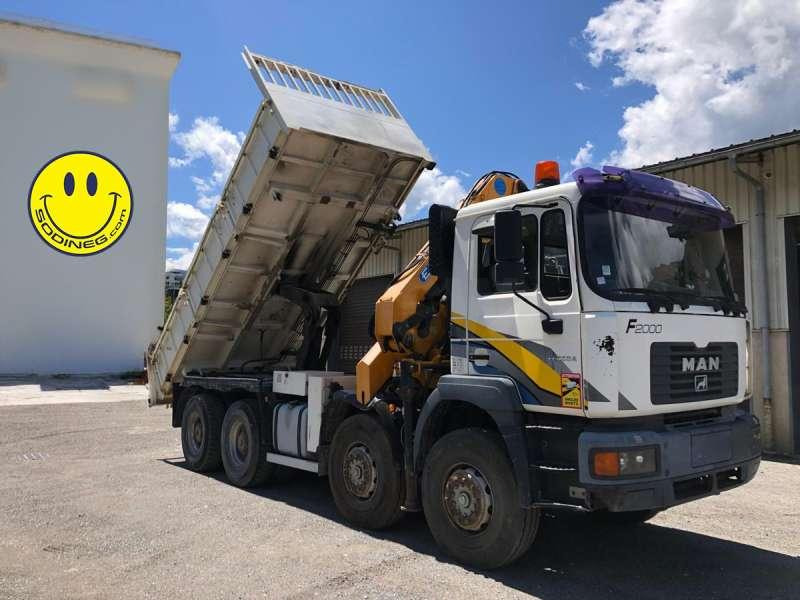 MAN Camion Benne GRUE F2000 - Kiper: slika MAN Camion Benne GRUE F2000 - Kiper MAN Camion Benne GRUE F2000 - Kiper: slika MAN Camion Benne GRUE F2000 - Kiper