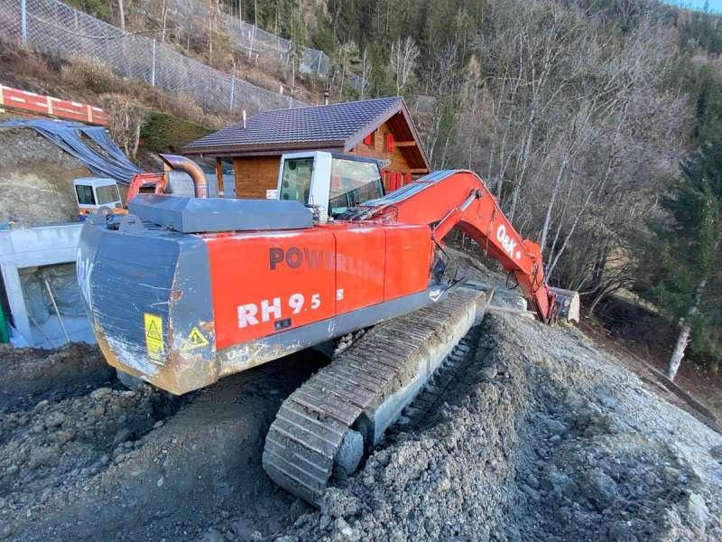 Bager gusjeničar O and K RH 9.5 MACHINE SUISSE: slika Bager gusjeničar O and K RH 9.5 MACHINE SUISSE