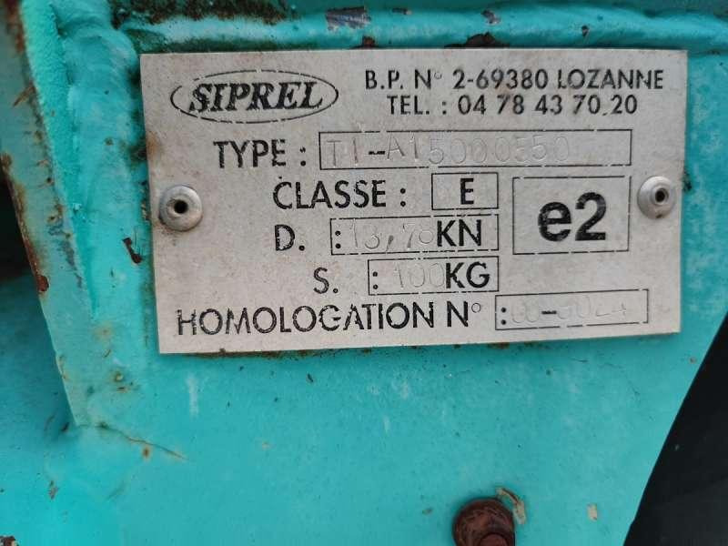 Auto prikolica SIPREL PORTE TOURET: slika Auto prikolica SIPREL PORTE TOURET