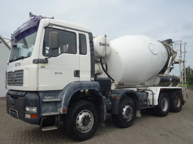 MAN TGA 35.360 8X4 MIXER STEEL SPRINGS BIG AXELS MANUAL FEUL POMP - Automješalica: slika MAN TGA 35.360 8X4 MIXER STEEL SPRINGS BIG AXELS MANUAL FEUL POMP - Automješalica MAN TGA 35.360 8X4 MIXER STEEL SPRINGS BIG AXELS MANUAL FEUL POMP - Automješalica: slika MAN TGA 35.360 8X4 MIXER STEEL SPRINGS BIG AXELS MANUAL FEUL POMP - Automješalica