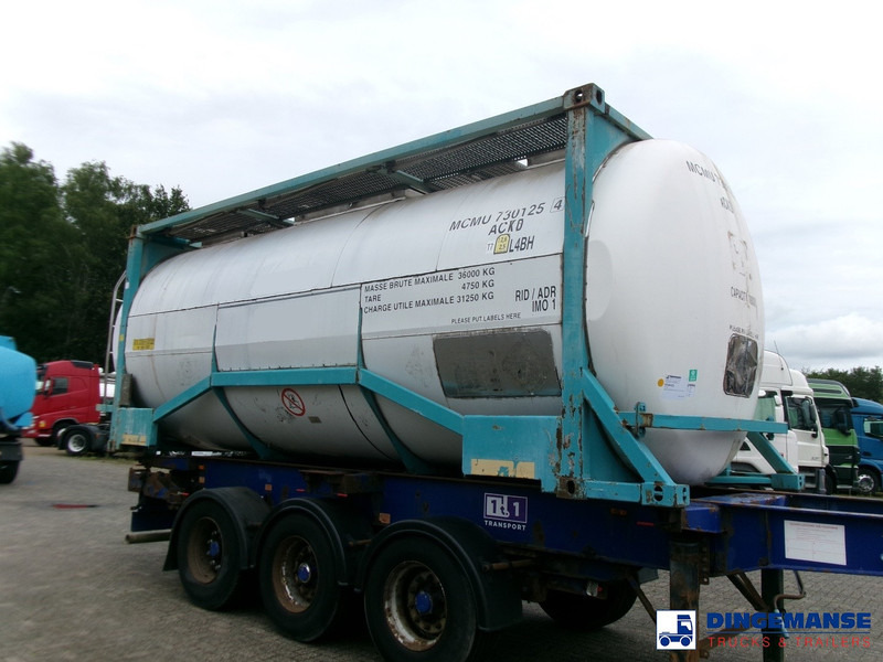 BSLT Chemical tank container inox L4BH / 20 ft / 30 m3 / IMO 1 - Cisterna za skladištenje: slika BSLT Chemical tank container inox L4BH / 20 ft / 30 m3 / IMO 1 - Cisterna za skladištenje BSLT Chemical tank container inox L4BH / 20 ft / 30 m3 / IMO 1 - Cisterna za skladištenje: slika BSLT Chemical tank container inox L4BH / 20 ft / 30 m3 / IMO 1 - Cisterna za skladištenje