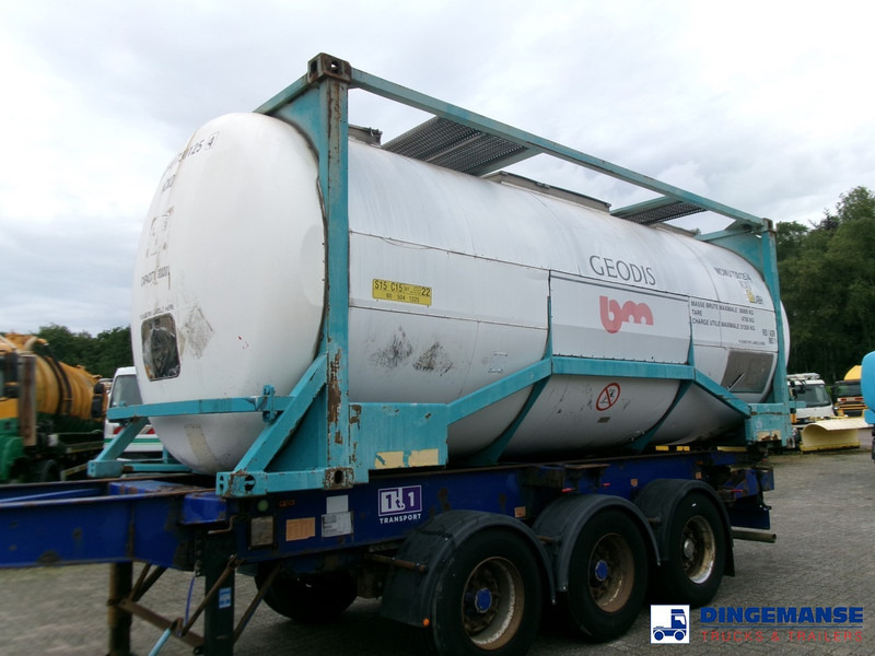 BSLT Chemical tank container inox L4BH / 20 ft / 30 m3 / IMO 1 - Cisterna za skladištenje: slika BSLT Chemical tank container inox L4BH / 20 ft / 30 m3 / IMO 1 - Cisterna za skladištenje BSLT Chemical tank container inox L4BH / 20 ft / 30 m3 / IMO 1 - Cisterna za skladištenje: slika BSLT Chemical tank container inox L4BH / 20 ft / 30 m3 / IMO 1 - Cisterna za skladištenje