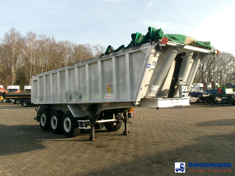 Benalu Tipper trailer alu 22 m3 + tarpaulin - Kiper poluprikolica: slika Benalu Tipper trailer alu 22 m3 + tarpaulin - Kiper poluprikolica Benalu Tipper trailer alu 22 m3 + tarpaulin - Kiper poluprikolica: slika Benalu Tipper trailer alu 22 m3 + tarpaulin - Kiper poluprikolica