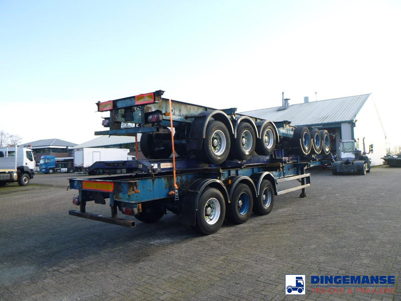 Crane Fruehauf Stack - 3 x container trailer 20-20-30-40 ft - Transporter kontejnera/ Poluprikolica s izmjenjivim sanducima: slika Crane Fruehauf Stack - 3 x container trailer 20-20-30-40 ft - Transporter kontejnera/ Poluprikolica s izmjenjivim sanducima Crane Fruehauf Stack - 3 x container trailer 20-20-30-40 ft - Transporter kontejnera/ Poluprikolica s izmjenjivim sanducima: slika Crane Fruehauf Stack - 3 x container trailer 20-20-30-40 ft - Transporter kontejnera/ Poluprikolica s izmjenjivim sanducima