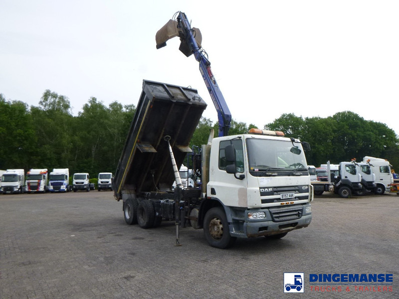 DAF CF 75.310 6x4 RHD tipper + HMF 1144 K-1 + grapple - Kamion s kranom: slika DAF CF 75.310 6x4 RHD tipper + HMF 1144 K-1 + grapple - Kamion s kranom DAF CF 75.310 6x4 RHD tipper + HMF 1144 K-1 + grapple - Kamion s kranom: slika DAF CF 75.310 6x4 RHD tipper + HMF 1144 K-1 + grapple - Kamion s kranom