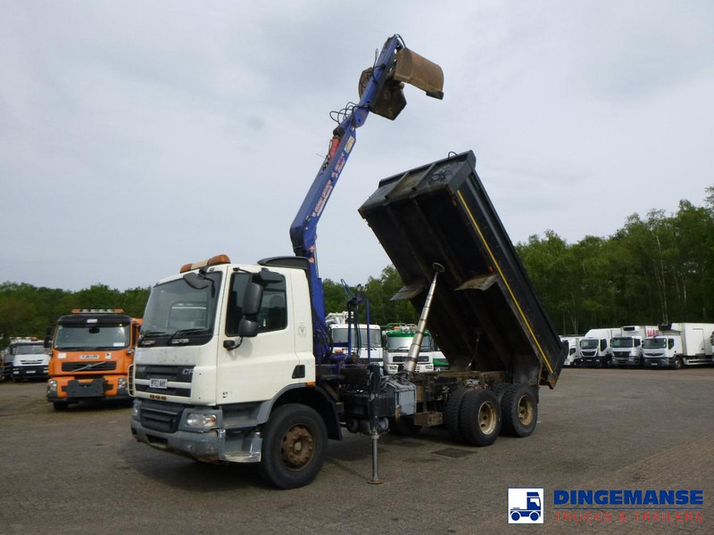 DAF CF 75.310 6x4 RHD tipper + HMF 1144 K-1 + grapple - Kamion s kranom: slika DAF CF 75.310 6x4 RHD tipper + HMF 1144 K-1 + grapple - Kamion s kranom DAF CF 75.310 6x4 RHD tipper + HMF 1144 K-1 + grapple - Kamion s kranom: slika DAF CF 75.310 6x4 RHD tipper + HMF 1144 K-1 + grapple - Kamion s kranom