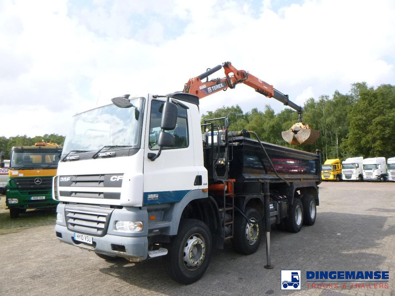 DAF CF 85.360 8X4 RHD tipper + Terex 118.2 VGL-A15 - Kamion s kranom: slika DAF CF 85.360 8X4 RHD tipper + Terex 118.2 VGL-A15 - Kamion s kranom DAF CF 85.360 8X4 RHD tipper + Terex 118.2 VGL-A15 - Kamion s kranom: slika DAF CF 85.360 8X4 RHD tipper + Terex 118.2 VGL-A15 - Kamion s kranom