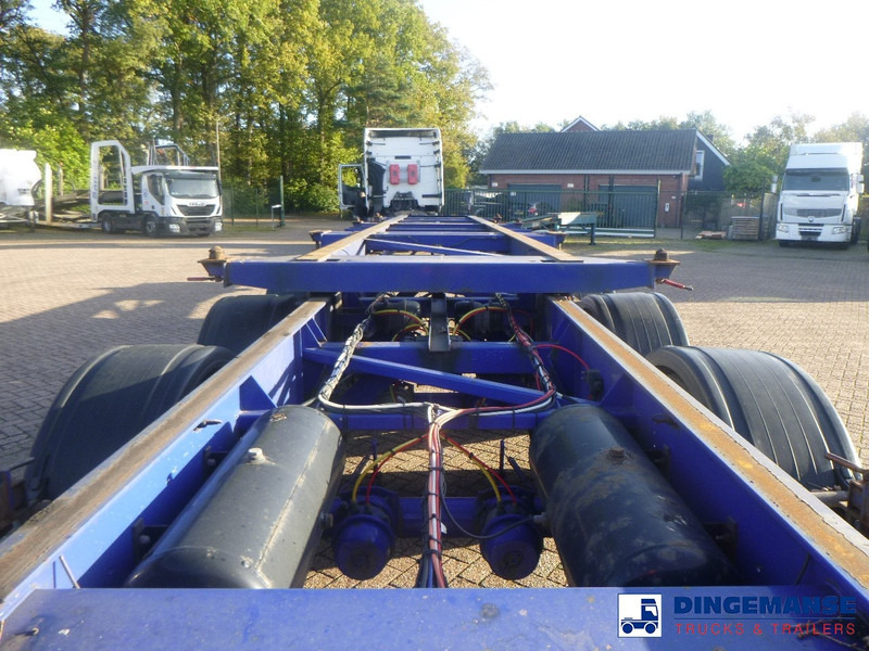 Transporter kontejnera/ Kamion s izmjenjivim sanducima Dennison 3-axle container trailer 20-30-40-45 ft: slika Transporter kontejnera/ Kamion s izmjenjivim sanducima Dennison 3-axle container trailer 20-30-40-45 ft