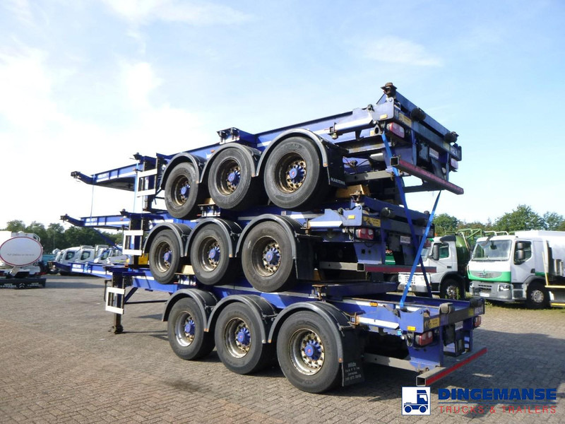 Dennison Stack - 3 x container trailer 20-30-40-45 ft - Transporter kontejnera/ Poluprikolica s izmjenjivim sanducima: slika Dennison Stack - 3 x container trailer 20-30-40-45 ft - Transporter kontejnera/ Poluprikolica s izmjenjivim sanducima Dennison Stack - 3 x container trailer 20-30-40-45 ft - Transporter kontejnera/ Poluprikolica s izmjenjivim sanducima: slika Dennison Stack - 3 x container trailer 20-30-40-45 ft - Transporter kontejnera/ Poluprikolica s izmjenjivim sanducima