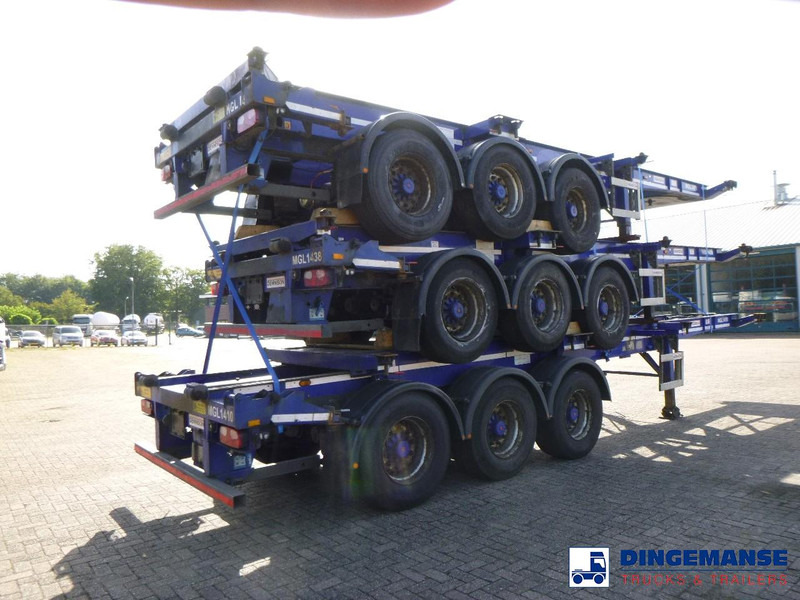 Dennison Stack - 3 x container trailer 20-30-40-45 ft - Transporter kontejnera/ Poluprikolica s izmjenjivim sanducima: slika Dennison Stack - 3 x container trailer 20-30-40-45 ft - Transporter kontejnera/ Poluprikolica s izmjenjivim sanducima Dennison Stack - 3 x container trailer 20-30-40-45 ft - Transporter kontejnera/ Poluprikolica s izmjenjivim sanducima: slika Dennison Stack - 3 x container trailer 20-30-40-45 ft - Transporter kontejnera/ Poluprikolica s izmjenjivim sanducima
