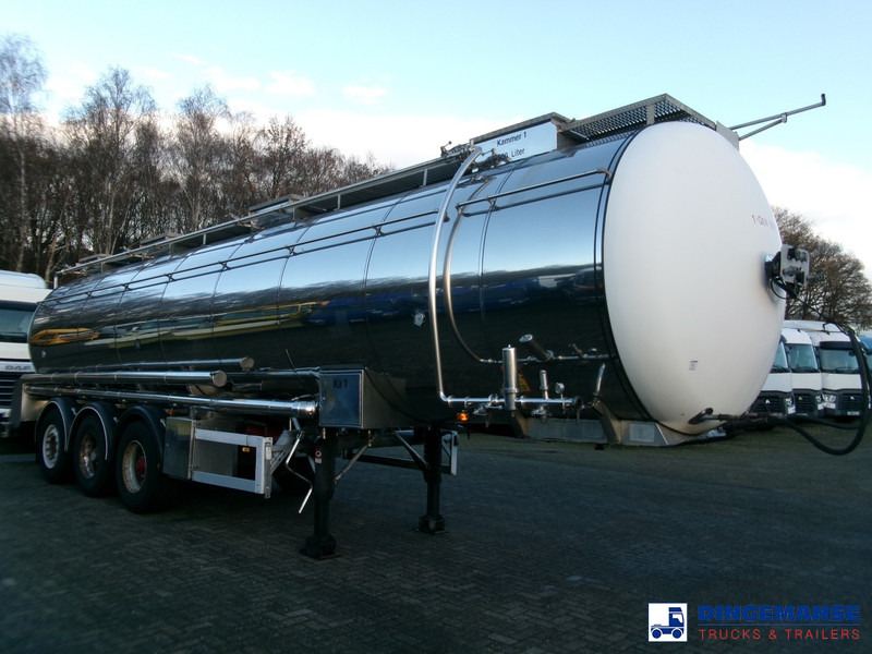 Feldbinder Chemical tank inox 33.5 m3 / 1 comp + pump - Poluprikolica cisterna: slika Feldbinder Chemical tank inox 33.5 m3 / 1 comp + pump - Poluprikolica cisterna Feldbinder Chemical tank inox 33.5 m3 / 1 comp + pump - Poluprikolica cisterna: slika Feldbinder Chemical tank inox 33.5 m3 / 1 comp + pump - Poluprikolica cisterna