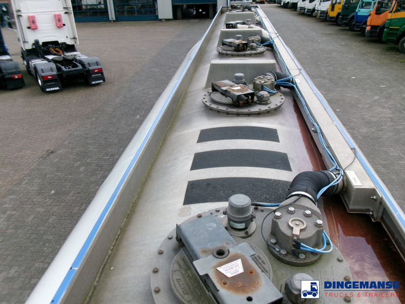 Poluprikolica cisterna Feldbinder Fuel tank alu 44.6 m3 + pump: slika Poluprikolica cisterna Feldbinder Fuel tank alu 44.6 m3 + pump