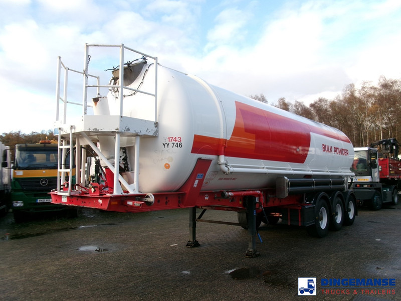 Feldbinder Powder tank alu 41 m3 (tipping) - Poluprikolica cisterna: slika Feldbinder Powder tank alu 41 m3 (tipping) - Poluprikolica cisterna Feldbinder Powder tank alu 41 m3 (tipping) - Poluprikolica cisterna: slika Feldbinder Powder tank alu 41 m3 (tipping) - Poluprikolica cisterna