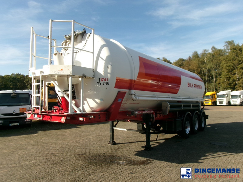 Feldbinder Powder tank alu 41 m3 (tipping) - Poluprikolica cisterna: slika Feldbinder Powder tank alu 41 m3 (tipping) - Poluprikolica cisterna Feldbinder Powder tank alu 41 m3 (tipping) - Poluprikolica cisterna: slika Feldbinder Powder tank alu 41 m3 (tipping) - Poluprikolica cisterna