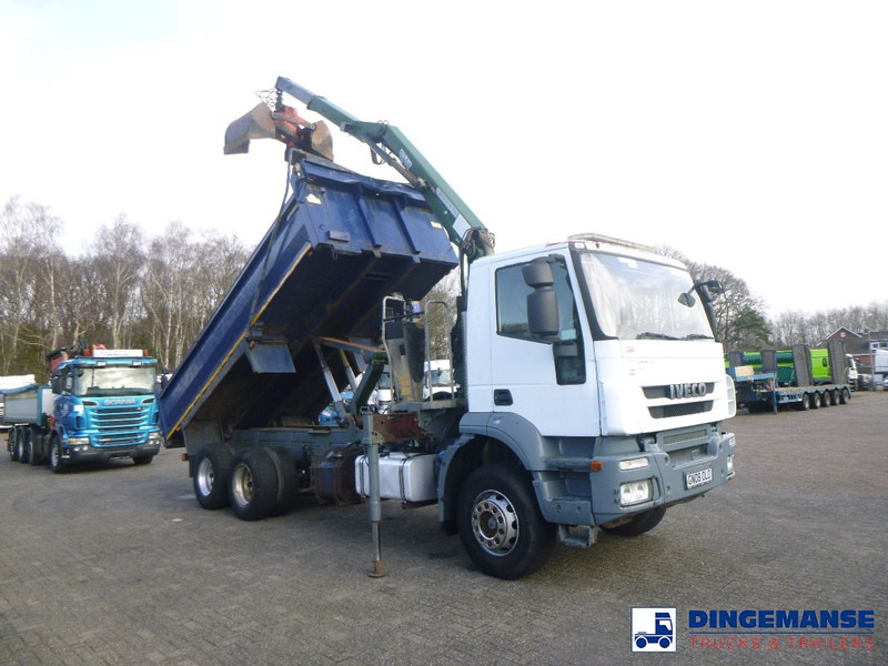 Iveco AD260T33 6X4 RHD tipper + HMF crane - Kamion s kranom: slika Iveco AD260T33 6X4 RHD tipper + HMF crane - Kamion s kranom Iveco AD260T33 6X4 RHD tipper + HMF crane - Kamion s kranom: slika Iveco AD260T33 6X4 RHD tipper + HMF crane - Kamion s kranom