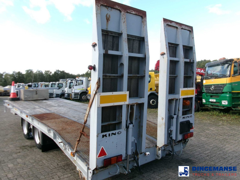 Prikolica plato/ Otvoreni sanduk KING 2-axle platform drawbar trailer 14t + ramps: slika Prikolica plato/ Otvoreni sanduk KING 2-axle platform drawbar trailer 14t + ramps