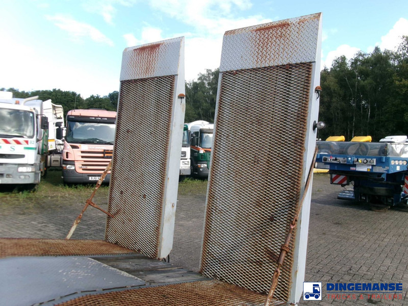 Prikolica plato/ Otvoreni sanduk KING 2-axle platform drawbar trailer 14t + ramps: slika Prikolica plato/ Otvoreni sanduk KING 2-axle platform drawbar trailer 14t + ramps