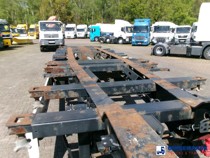 Transporter kontejnera/ Poluprikolica s izmjenjivim sanducima Krone 3-axle container trailer 20-30-40-45 ft DA08LNA: slika Transporter kontejnera/ Poluprikolica s izmjenjivim sanducima Krone 3-axle container trailer 20-30-40-45 ft DA08LNA