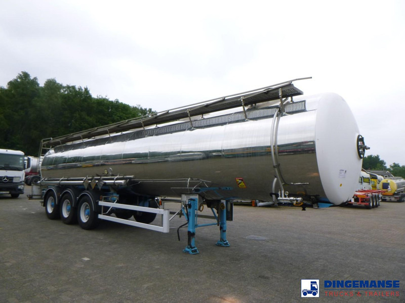 Magyar Chemical tank inox 33 m3 / 1 comp - Poluprikolica cisterna: slika Magyar Chemical tank inox 33 m3 / 1 comp - Poluprikolica cisterna Magyar Chemical tank inox 33 m3 / 1 comp - Poluprikolica cisterna: slika Magyar Chemical tank inox 33 m3 / 1 comp - Poluprikolica cisterna