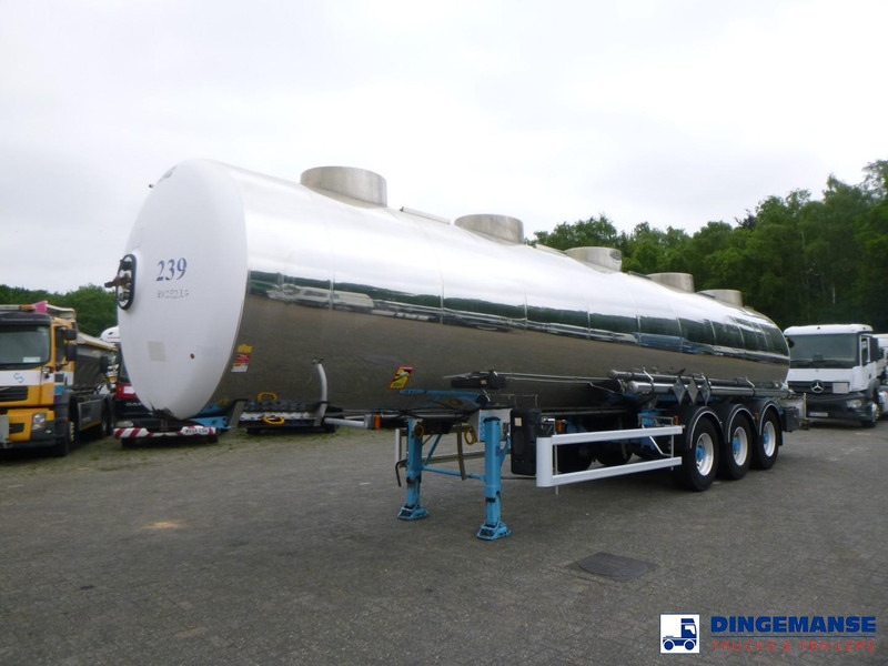 Magyar Chemical tank inox 33 m3 / 1 comp - Poluprikolica cisterna: slika Magyar Chemical tank inox 33 m3 / 1 comp - Poluprikolica cisterna Magyar Chemical tank inox 33 m3 / 1 comp - Poluprikolica cisterna: slika Magyar Chemical tank inox 33 m3 / 1 comp - Poluprikolica cisterna