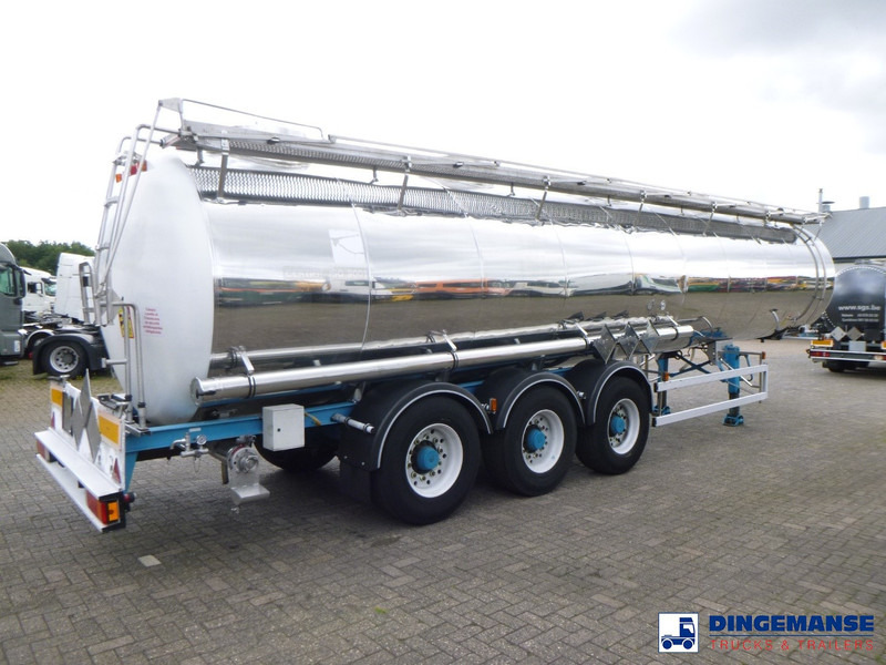 Magyar Chemical tank inox 33 m3 / 1 comp - Poluprikolica cisterna: slika Magyar Chemical tank inox 33 m3 / 1 comp - Poluprikolica cisterna Magyar Chemical tank inox 33 m3 / 1 comp - Poluprikolica cisterna: slika Magyar Chemical tank inox 33 m3 / 1 comp - Poluprikolica cisterna