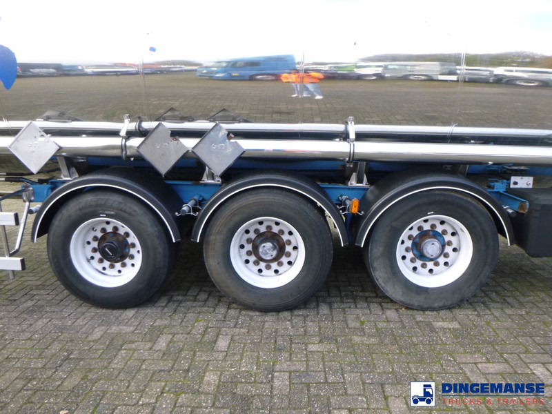 Magyar Chemical tank inox L4BH 32.8 m3 / 1 comp - Poluprikolica cisterna: slika Magyar Chemical tank inox L4BH 32.8 m3 / 1 comp - Poluprikolica cisterna Magyar Chemical tank inox L4BH 32.8 m3 / 1 comp - Poluprikolica cisterna: slika Magyar Chemical tank inox L4BH 32.8 m3 / 1 comp - Poluprikolica cisterna