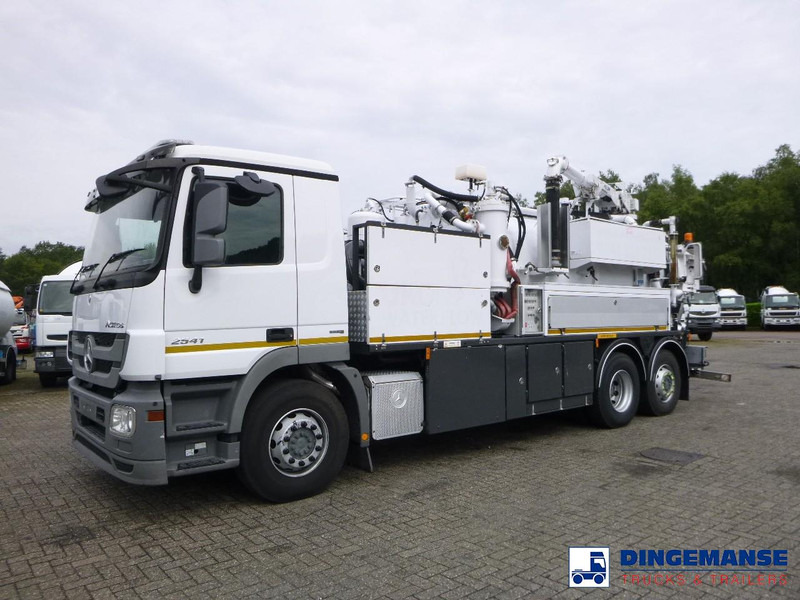Mercedes-Benz Actros 2541 6x2 RHD E5 Huwer vacuum tank / hydrocureur 12 m3 - Vakum kamion: slika Mercedes-Benz Actros 2541 6x2 RHD E5 Huwer vacuum tank / hydrocureur 12 m3 - Vakum kamion Mercedes-Benz Actros 2541 6x2 RHD E5 Huwer vacuum tank / hydrocureur 12 m3 - Vakum kamion: slika Mercedes-Benz Actros 2541 6x2 RHD E5 Huwer vacuum tank / hydrocureur 12 m3 - Vakum kamion