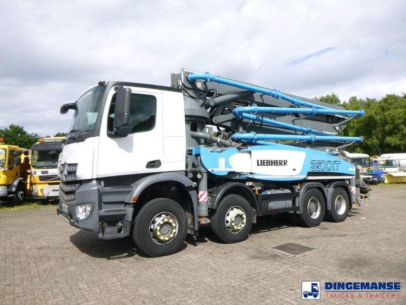 Mercedes-Benz Arocs 8x4 Liebherr 35 XXT concrete pump 35 m - Beton pumpa: slika Mercedes-Benz Arocs 8x4 Liebherr 35 XXT concrete pump 35 m - Beton pumpa Mercedes-Benz Arocs 8x4 Liebherr 35 XXT concrete pump 35 m - Beton pumpa: slika Mercedes-Benz Arocs 8x4 Liebherr 35 XXT concrete pump 35 m - Beton pumpa