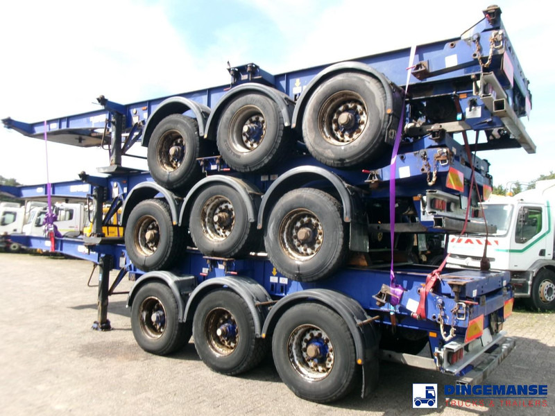 Montracon Stack - 3 x container chassis 20-30-40-45 ft - Transporter kontejnera/ Poluprikolica s izmjenjivim sanducima: slika Montracon Stack - 3 x container chassis 20-30-40-45 ft - Transporter kontejnera/ Poluprikolica s izmjenjivim sanducima Montracon Stack - 3 x container chassis 20-30-40-45 ft - Transporter kontejnera/ Poluprikolica s izmjenjivim sanducima: slika Montracon Stack - 3 x container chassis 20-30-40-45 ft - Transporter kontejnera/ Poluprikolica s izmjenjivim sanducima