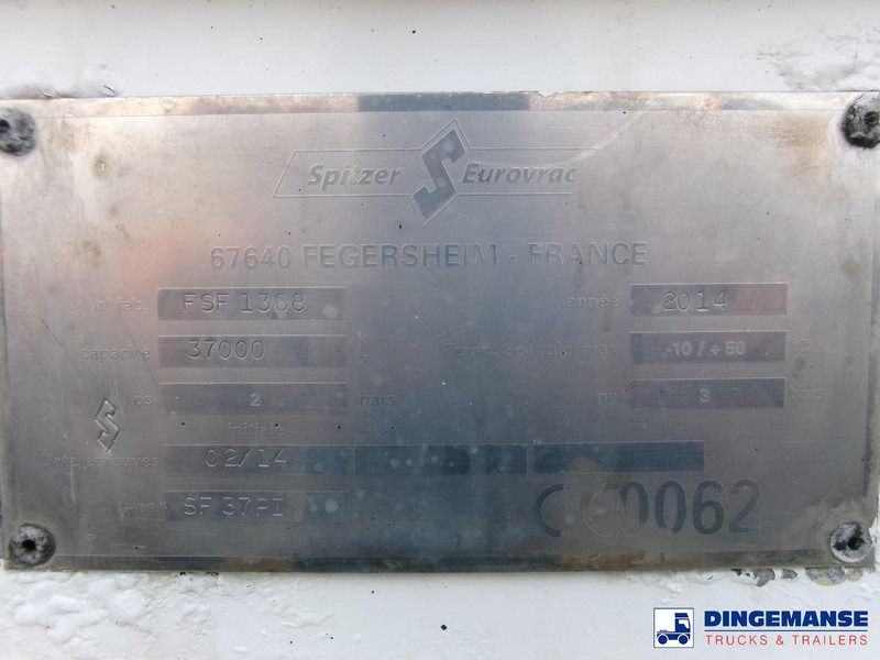 Poluprikolica cisterna SPITZER Powder tank alu 37 m3 / 1 comp: slika Poluprikolica cisterna SPITZER Powder tank alu 37 m3 / 1 comp Poluprikolica cisterna SPITZER Powder tank alu 37 m3 / 1 comp: slika Poluprikolica cisterna SPITZER Powder tank alu 37 m3 / 1 comp