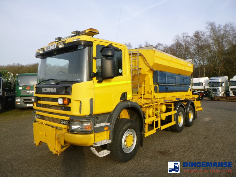 Scania P114-340 CB 6X6 RHD gritter / snow plough - Vozilo za čišćenje snijega: slika Scania P114-340 CB 6X6 RHD gritter / snow plough - Vozilo za čišćenje snijega Scania P114-340 CB 6X6 RHD gritter / snow plough - Vozilo za čišćenje snijega: slika Scania P114-340 CB 6X6 RHD gritter / snow plough - Vozilo za čišćenje snijega