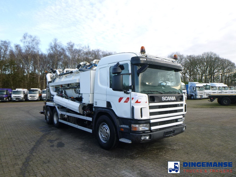Scania P124-420 6x2 vacuum tank 10.5 m3 - Vakum kamion: slika Scania P124-420 6x2 vacuum tank 10.5 m3 - Vakum kamion Scania P124-420 6x2 vacuum tank 10.5 m3 - Vakum kamion: slika Scania P124-420 6x2 vacuum tank 10.5 m3 - Vakum kamion