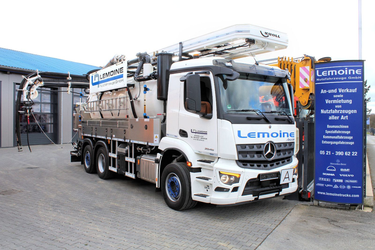 Mercedes-Benz 6x2 KROLL 14m³ HD-Kombi Wasserrückgewinner WRG - Vakum kamion: slika Mercedes-Benz 6x2 KROLL 14m³ HD-Kombi Wasserrückgewinner WRG - Vakum kamion Mercedes-Benz 6x2 KROLL 14m³ HD-Kombi Wasserrückgewinner WRG - Vakum kamion: slika Mercedes-Benz 6x2 KROLL 14m³ HD-Kombi Wasserrückgewinner WRG - Vakum kamion