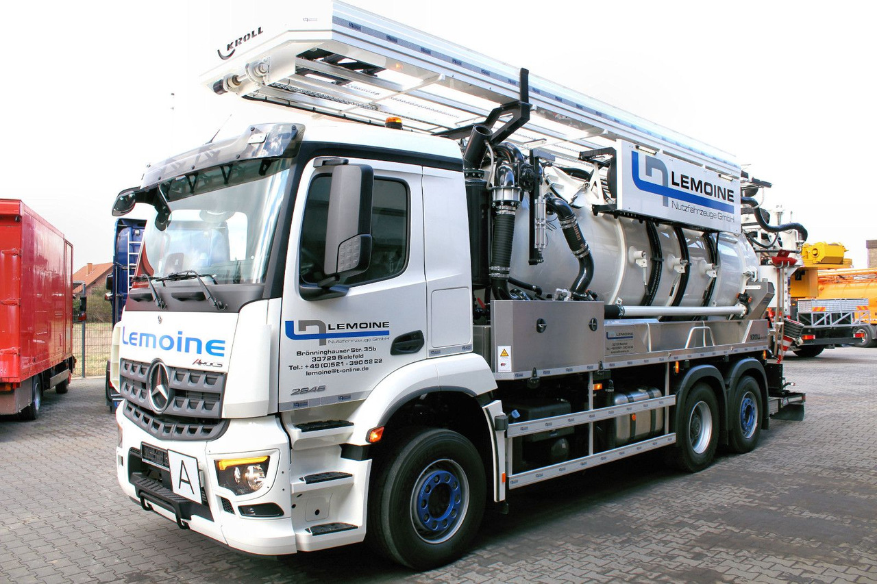 Mercedes-Benz AROCS 2546 6x2 Kroll 14m³ WRG Wasserrückgewinner - Vakum kamion: slika Mercedes-Benz AROCS 2546 6x2 Kroll 14m³ WRG Wasserrückgewinner - Vakum kamion Mercedes-Benz AROCS 2546 6x2 Kroll 14m³ WRG Wasserrückgewinner - Vakum kamion: slika Mercedes-Benz AROCS 2546 6x2 Kroll 14m³ WRG Wasserrückgewinner - Vakum kamion
